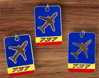 Southwest B737 Luggage Tag N795SW