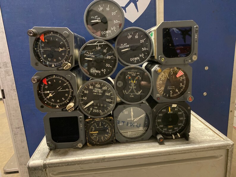 Used aircraft instruments Etsy