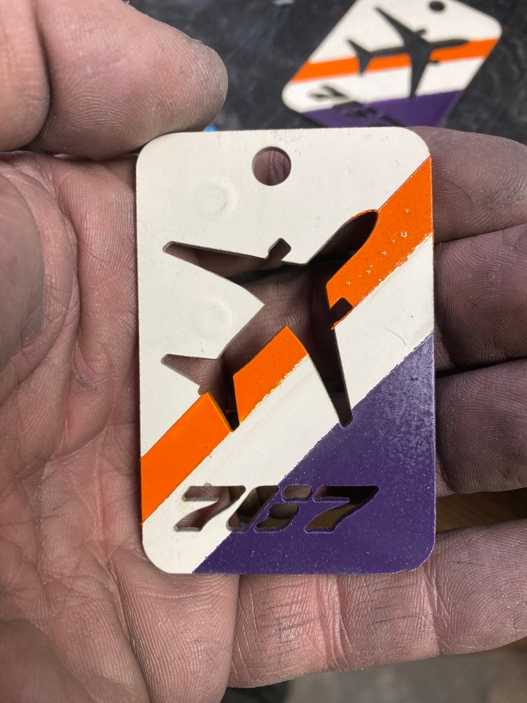 Boeing 767 Luggage Tag Fedex Etsy