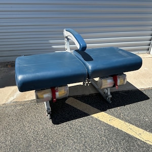 Former Delta Airlines B747 passenger seat  bench w Arm Rest