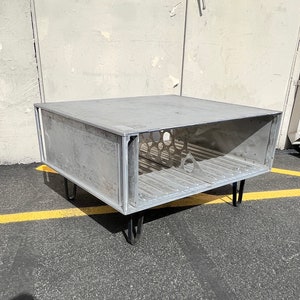 Retired Delta Airlines Atlas Full Size Galley Cart Coffee Table