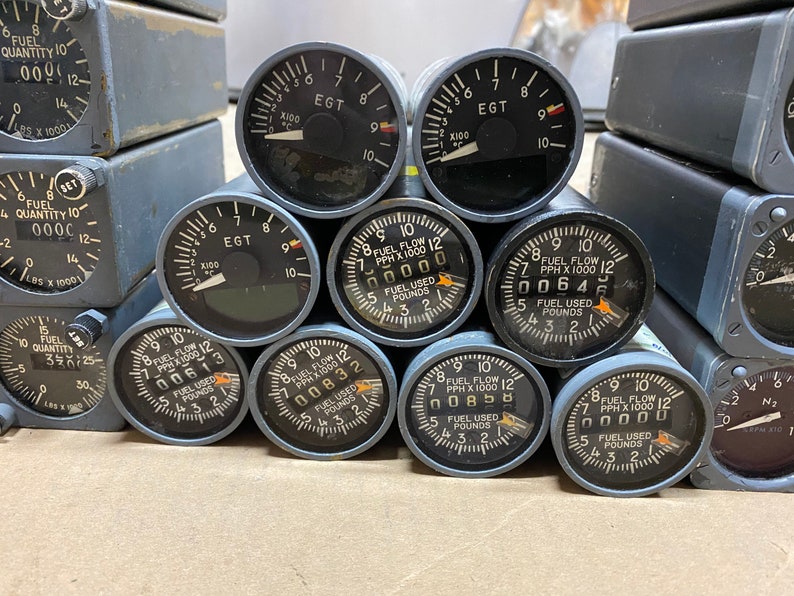 Used aircraft gauges Etsy