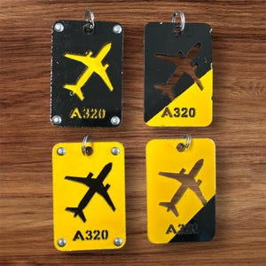 Spirit Airlines A320 A321 luggage tags