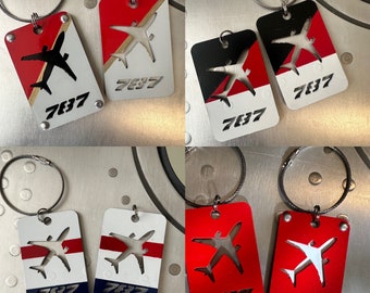 Boeing 787 special livery luggage tags