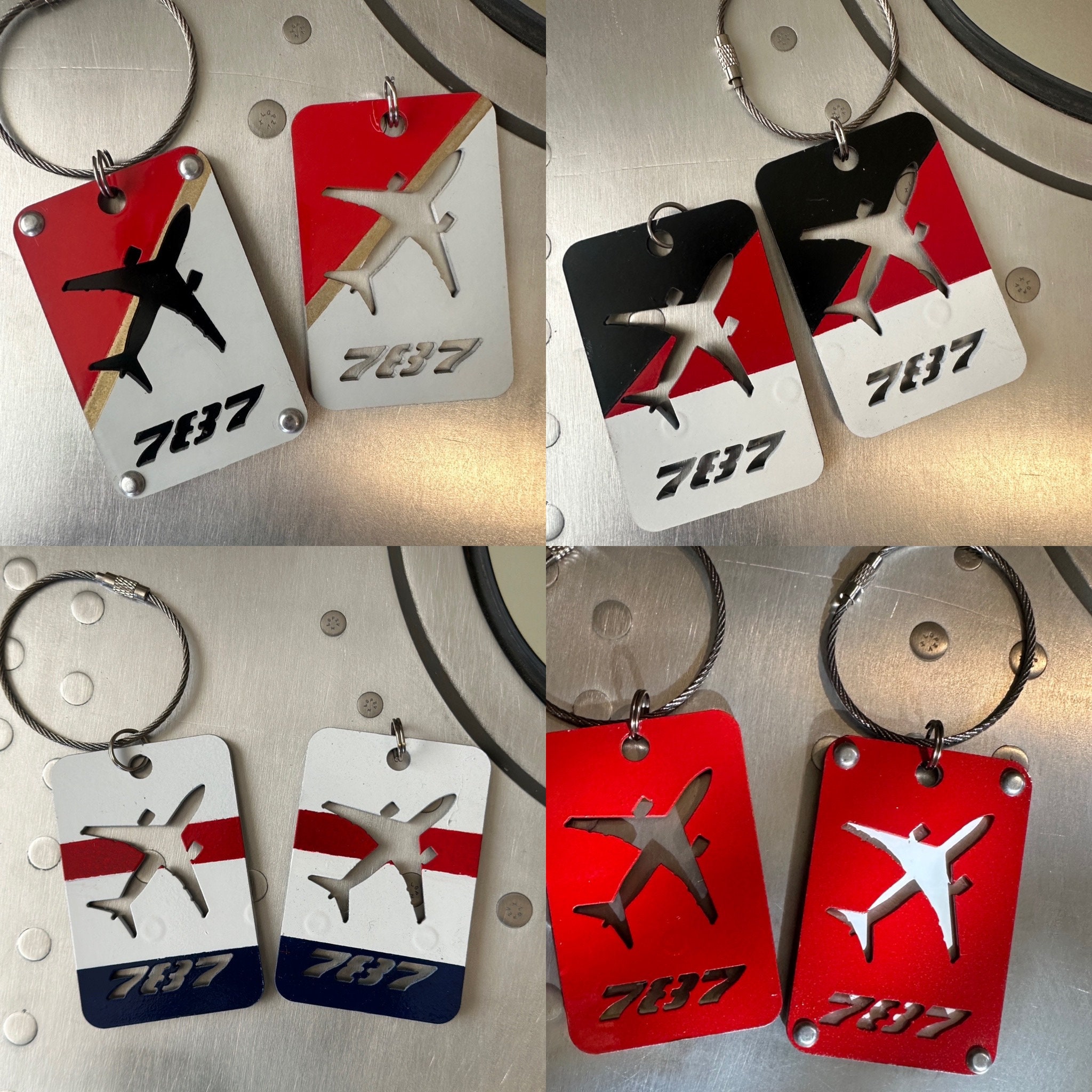 Boeing 787 Special Livery Luggage Tags - Etsy