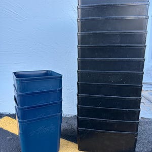 Alaska Airline or United Airline Branded Small Galley Storage Bin