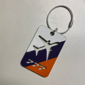 Étiquette à bagage pour Boeing 777 FedEx Livery