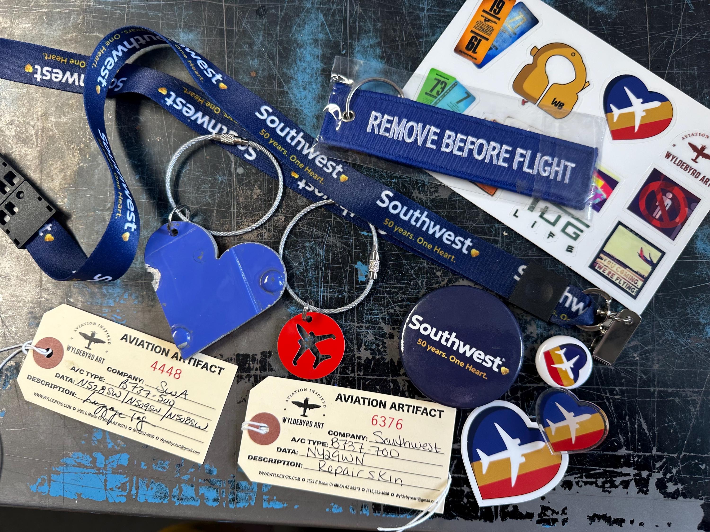 Southwest Airlines Keychain Fun Bundle N429WN - Etsy