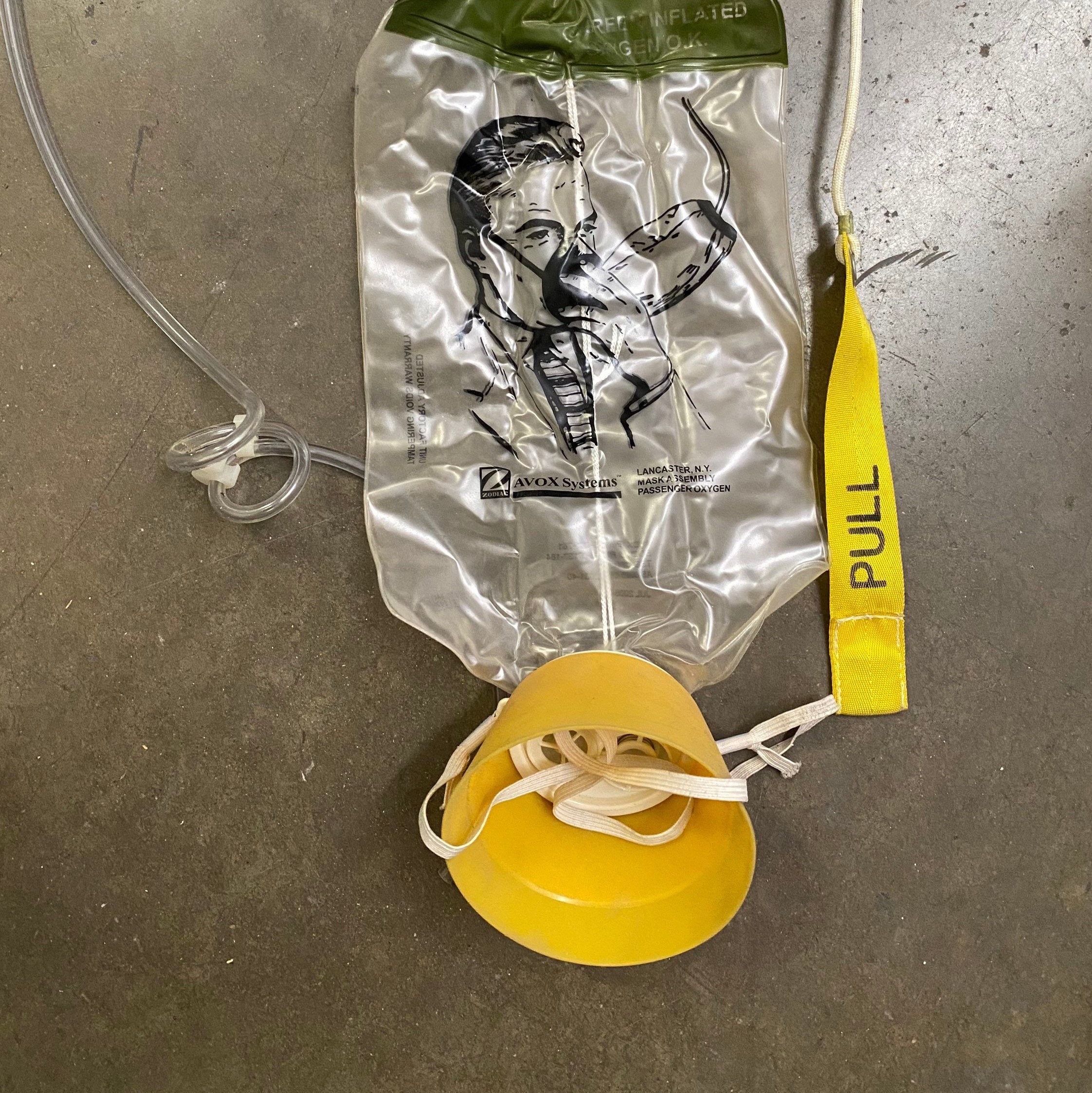 Airline Passenger Oxygen Mask Former Air Canada And Canadian atelier