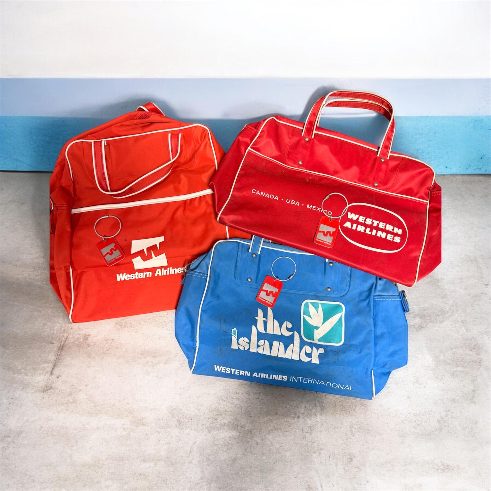バッグ USA Dead stock 70s Flight Travel Bag Flying Boxcar Sports Duffel | Nylon Sports Duffel Bag | Made in USA