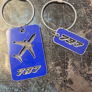 Etykiety bagażowe i breloki do kluczy ANA B737 Aircraft Skin JA13AN