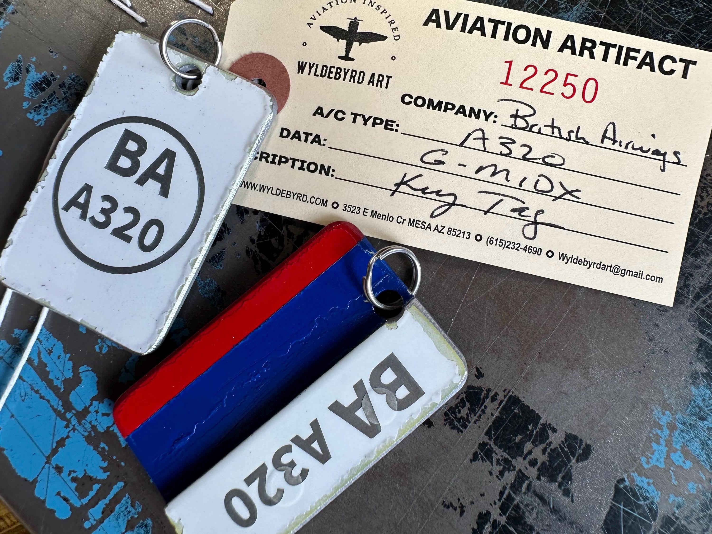 実使用品 British Airways キャビンクルー CA 名札 British Airways キャビンクルー CA 名札