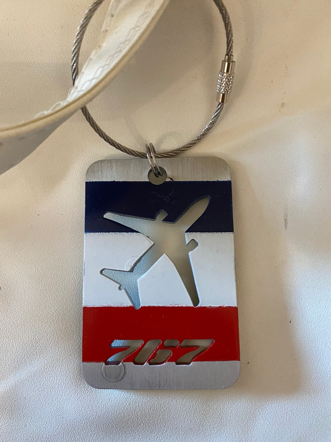 Vintage Airline Bags With Aircraft Skin Tags. Iberia Airlines Etsy