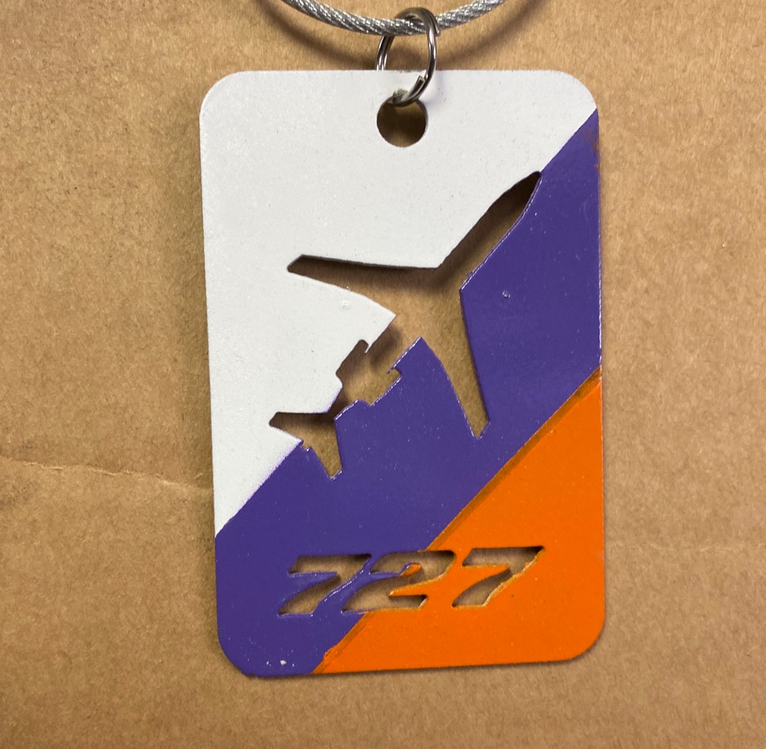 Fedex Inspired Luggage Tag 727 Etsy