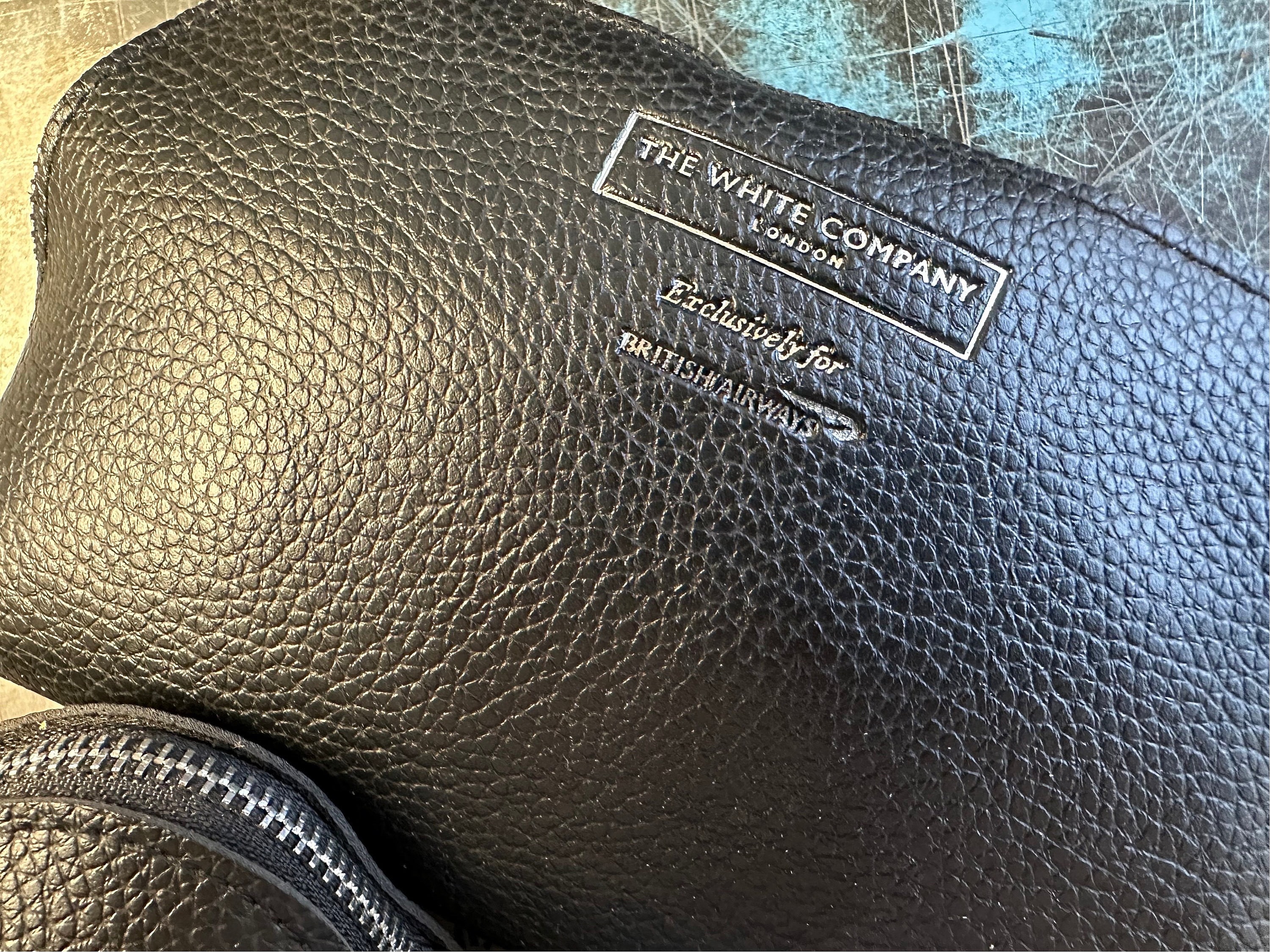 British Airways & the White Company Amenity Kit and A320 Skin Key