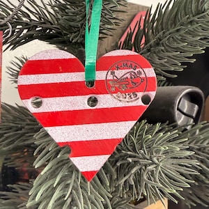 Southwest Airlines B737 heart X-MAS 2025 keychain or ornament image 1