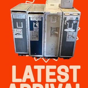 Retired Full Sized Atlas Standard Galley Cart -single cart selection Listing 10