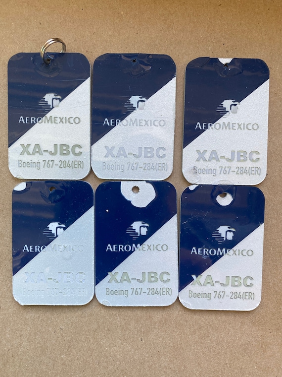 Aeromexico B767 Key Chain XA-JBC - Etsy