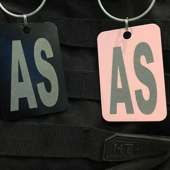 Etiqueta de equipaje AS Alaska Airlines | Etsy México