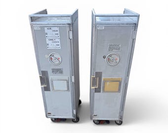 Atlas Air Half Sized Atlas Standard Meal Galley Cart