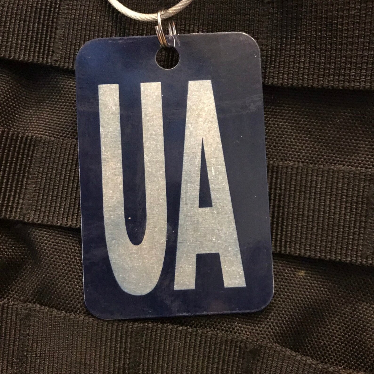 UA Luggage Tag united Airlines Etsy