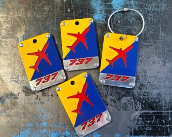 Southwest Airlines 737 aircraft skin - Luggage Tag N429WN