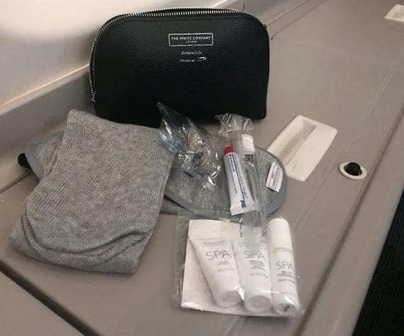 British Airways Club World Amenity Kit: Aircraft Skin Key Tag