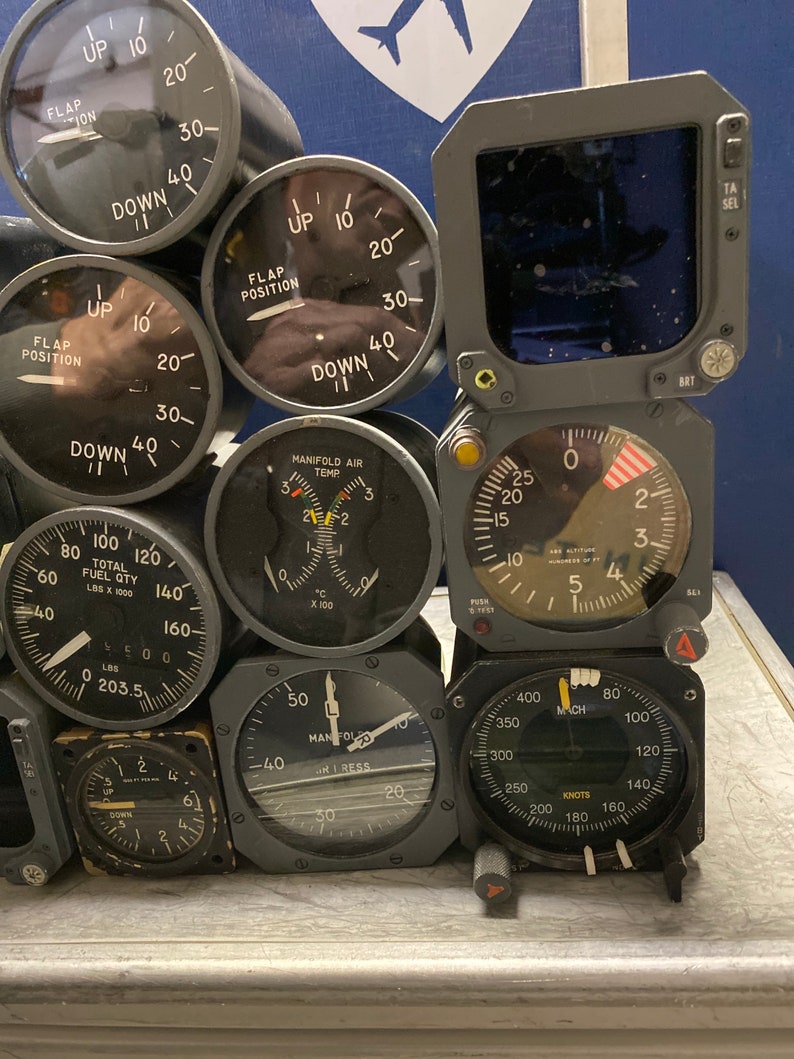 Used aircraft instruments Etsy
