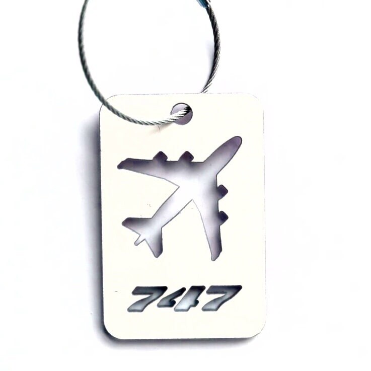 Lufthansa B747 Fuselage Luggage Tag - Etsy