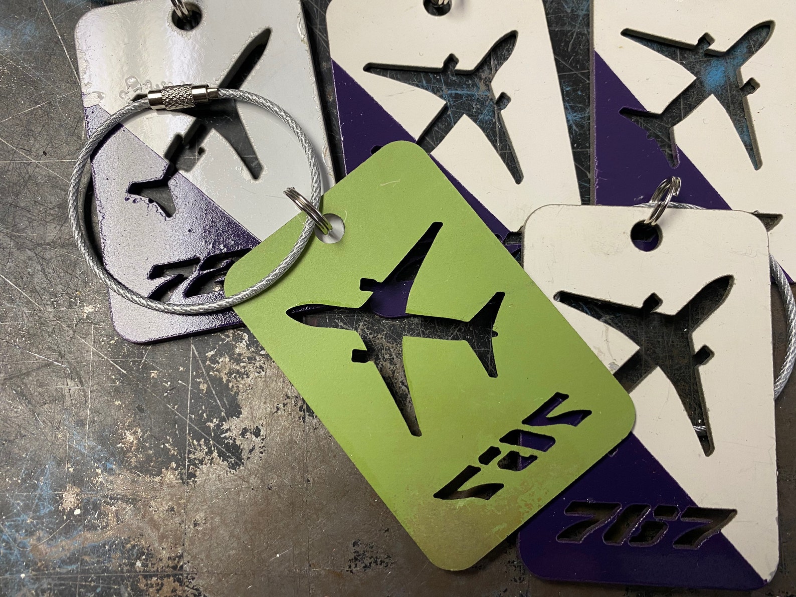 Boeing 727 757 767 Luggage Tag Fedex Etsy