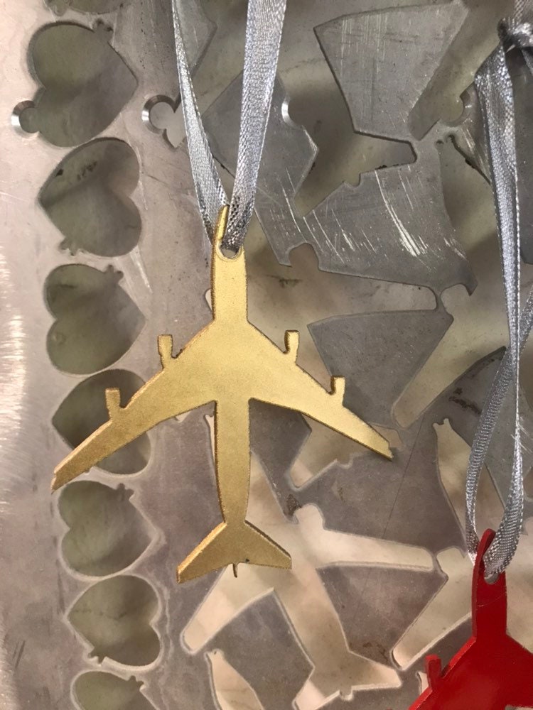 Boeing 747 & 737 Skin Christmas Ornaments Etsy
