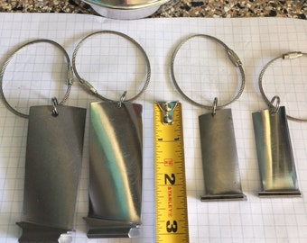 Turbine blade key chain