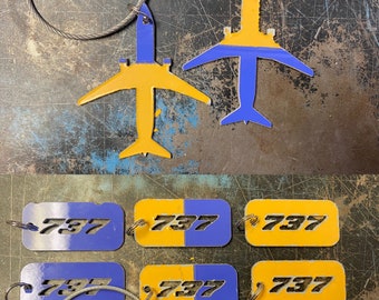 Southwest retired Boeing 737 fuselage key fobs and keychains N376SW