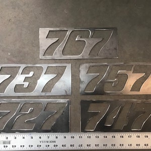 Decorative Steel 727 737 747 757 767 777 787