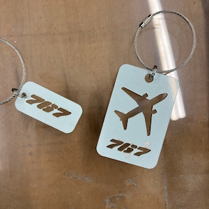 Air Canada B767-300 C-GHOZ luggage tags and key fobs