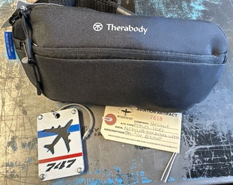 ユナイテッド航空 Therabody ビジネスクラス アメニティセット 非売品 ユナイテッド航空 / Therabody クロスボディアメニティキット（UAL