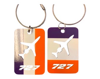 Fedex B727 機体スキン ラゲッジタグ - Etsy 日本