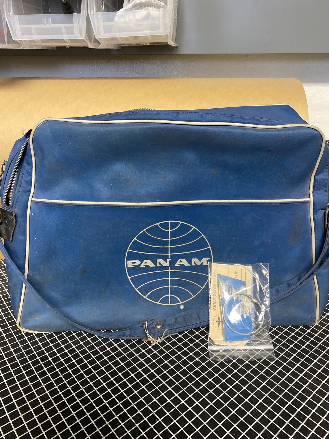 Vintage Airline Bags With Aircraft Skin Tags. Iberia Airlines Etsy