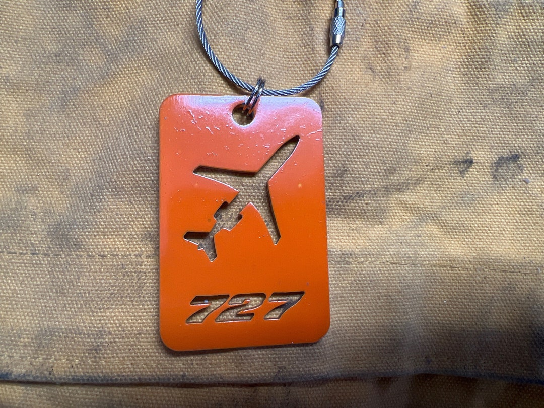 Former Fedex B727 Luggage Tag Etsy
