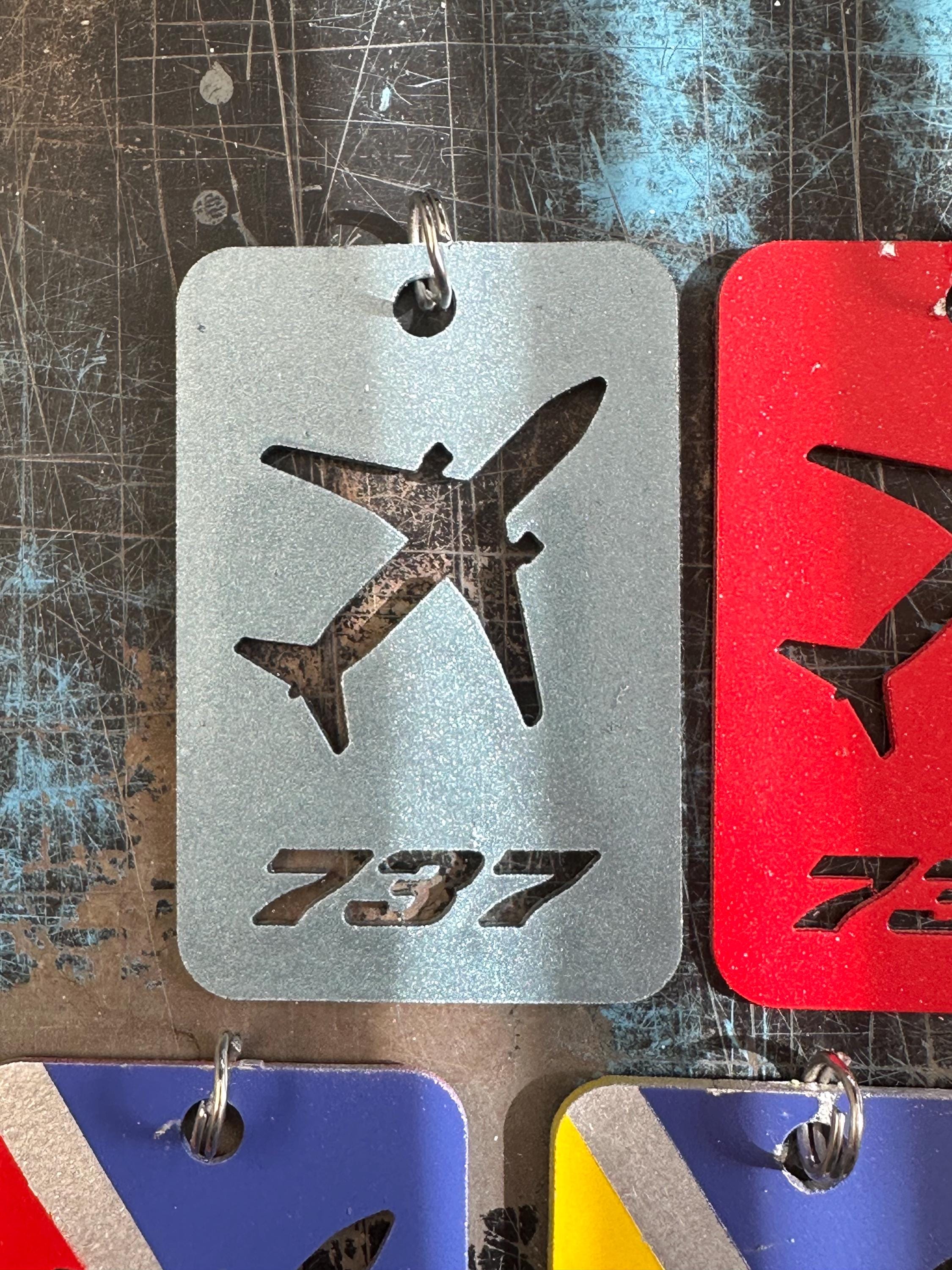 SWA B737 MAX 8 Luggage Tag & Magnet Bundle N8720L - Etsy