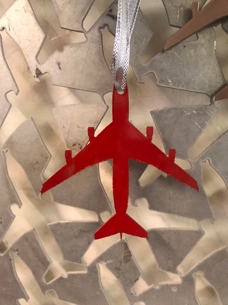Boeing 747 & 737 Skin Christmas Ornaments Etsy