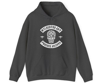 Wyldebyrd Sugar Skull Unisex Heavy Blend™ Hooded Sweatshirt
