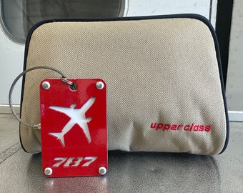 Virgin Atlantic Amenity kit and luggage tag bundle