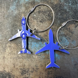 Southwest Boeing 737 fuselage keychain CHUNKY