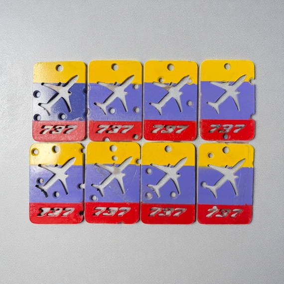 Southwest Airlines B737 Skin luggage tag