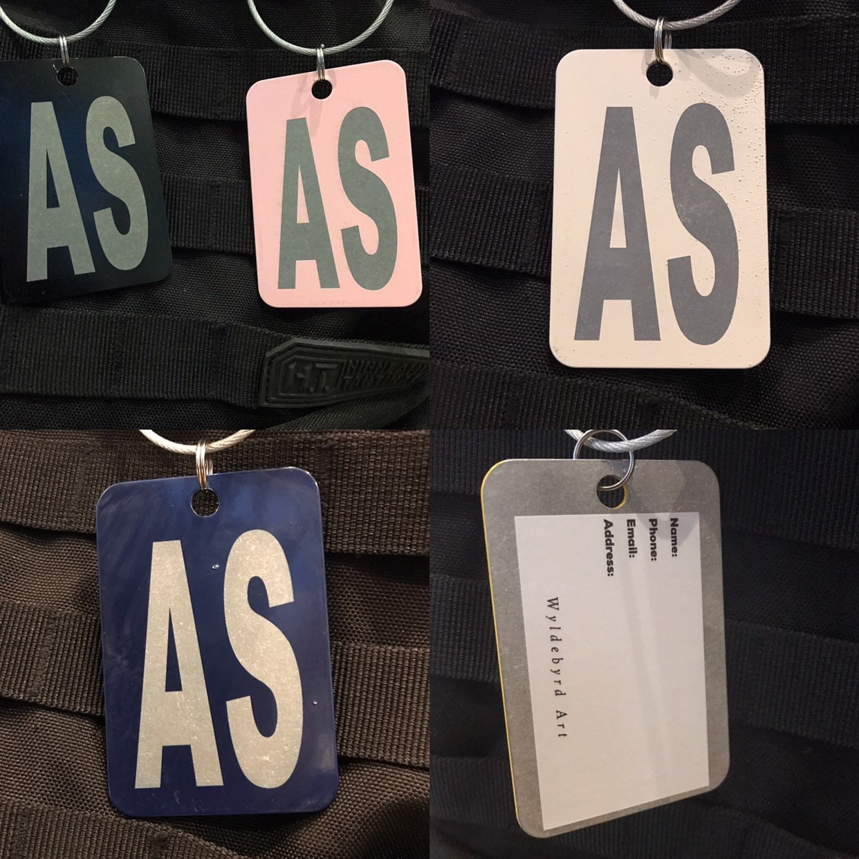 AS Luggage Tag alaska Airlines - Etsy
