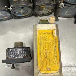Retired Instrument Label Retired Aviation Cockpit Instrument - Course Selector Omni Indicator - Etsy