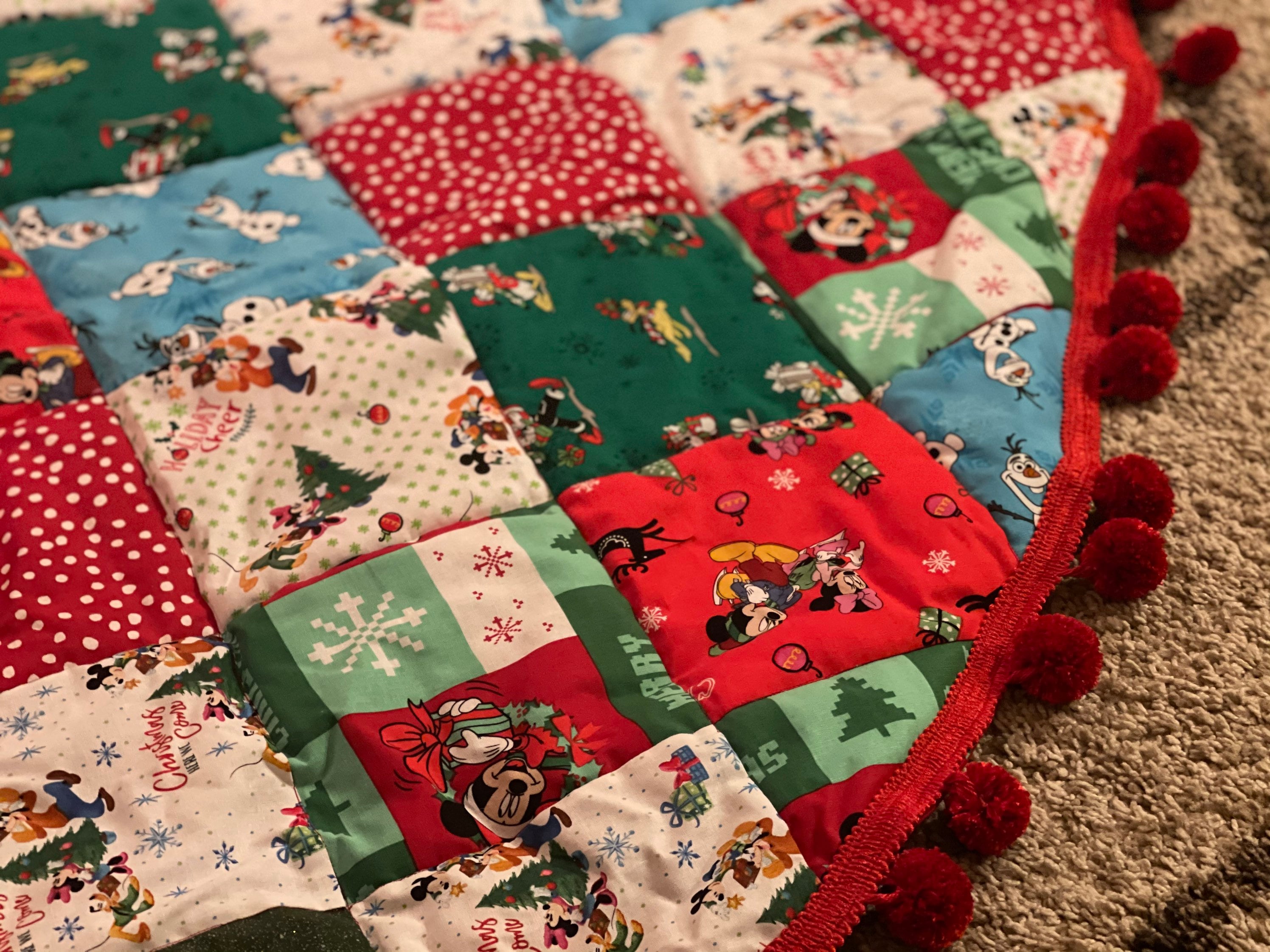 Personalized Disney Tree Skirt 