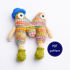 Crochet Alphabet M Pattern | Amigurumi Play Letters for Montessori Learning & Kindergarten Fun.