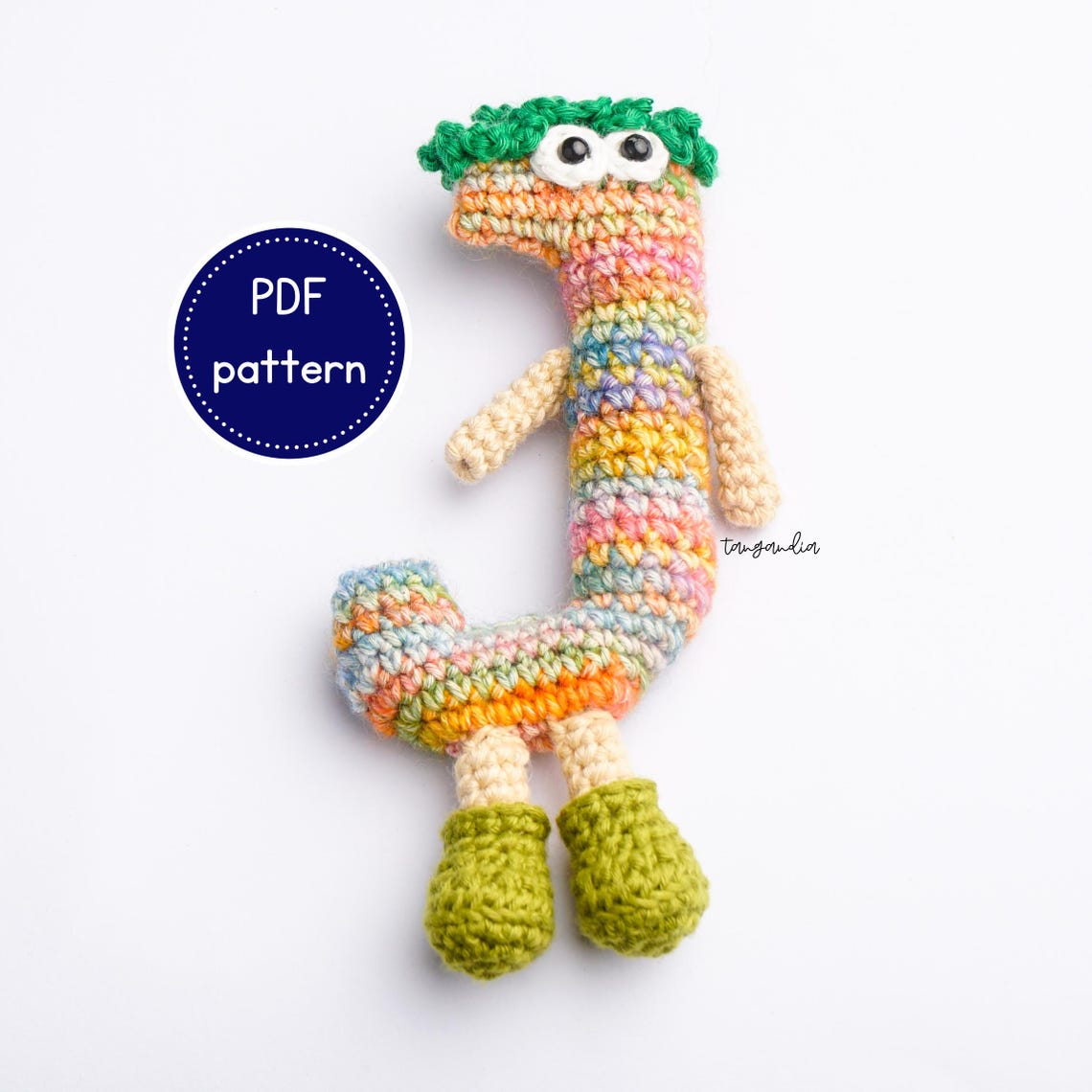 Amigurumi Letter J Crochet Pattern: Plush Alphabet (PDF Pattern) - Etsy